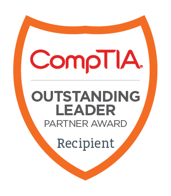 CompTIA Leader Award official badge - New Horizons